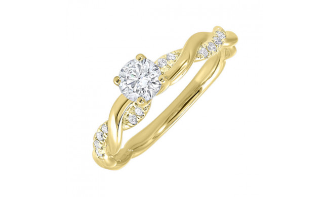 Gems One 14Kt Yellow Gold Diamond(1/2Ctw) Ring - RG65945-4YC