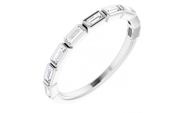 14K White 1/4 CTW Anniversary Band - 123020600P