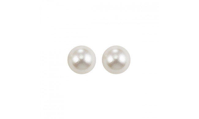 Gems One Silver Pearl (2 Ctw) Earring - FWPS8.0-SS