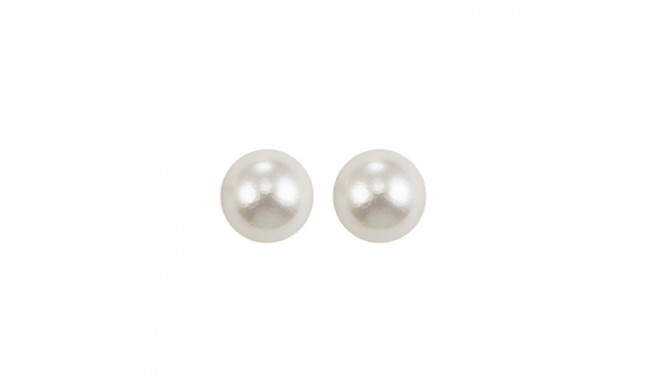 Gems One Silver Pearl (2 Ctw) Earring - FWPS8.0-SS