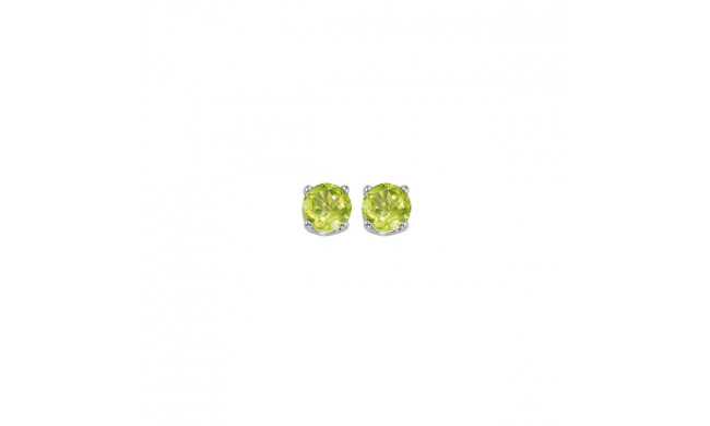 Gems One 14Kt White Gold Peridot (1/2 Ctw) Earring - EDR40-4W