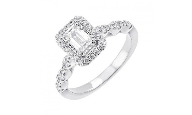 Gems One 14Kt White Gold Diamond(7/8Ctw) Ring - RG78806-4WB