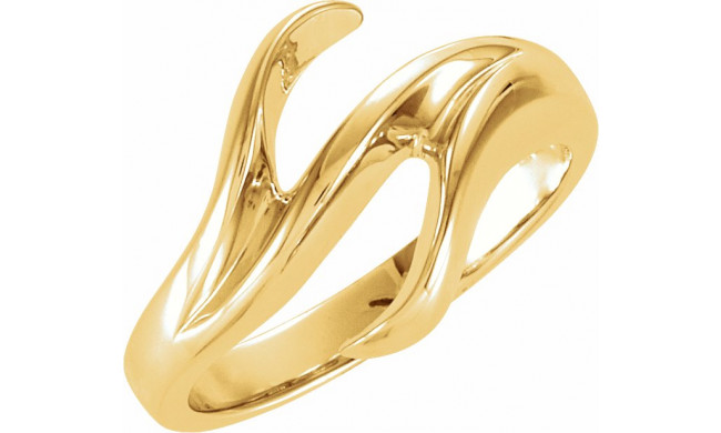 14K Yellow Freeform Remount Ring - 4893A23043P
