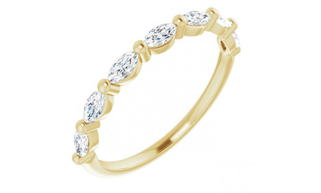 14K Yellow 1/2 CTW Diamond Anniversary Band - 1236026010P