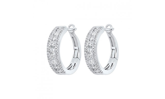 Gems One 14Kt White Gold Diamond (1Ctw) Earring - ER10320-4WB