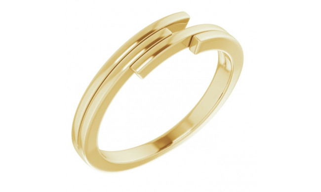 14K Yellow Geometric Ring - 51924102P