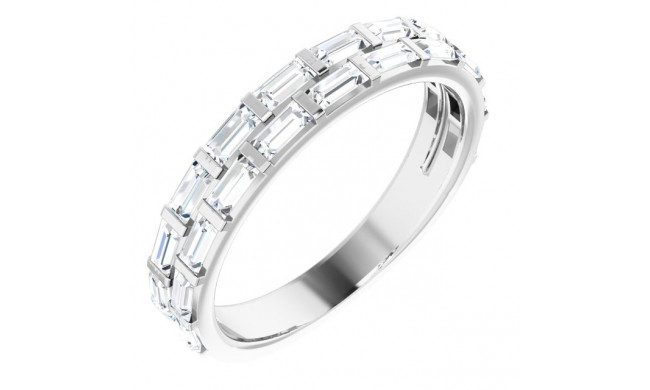 Platinum 3/4 CTW Diamond Anniversary Band - 123955603P