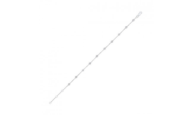 Gems One 14Kt White Gold Diamond (1/2Ctw) Bracelet - BC10057-4WF