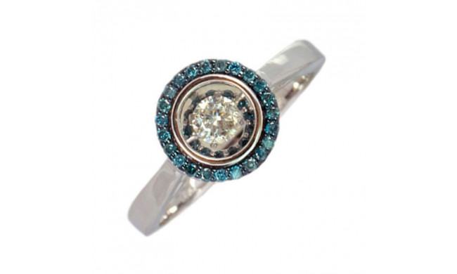 Gems One 14KT White Gold & Diamond Rhythm Of Love Fashion Ring  - 3/8 ctw - ROL1103-4WC