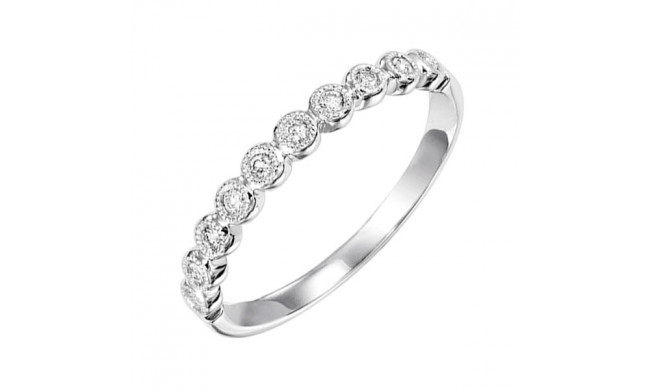 Gems One 14Kt White Gold Diamond(1/8Ctw) Ring - FR1083-4WD