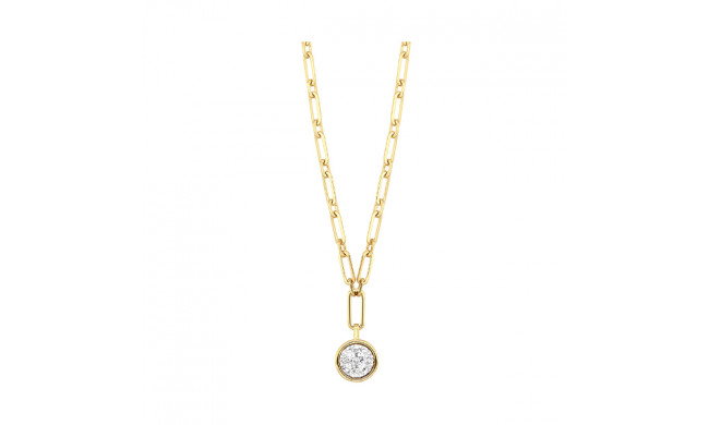 Gems One 14Kt Yellow Gold Diamond (1/3Ctw) Necklace - NK10281-4YC