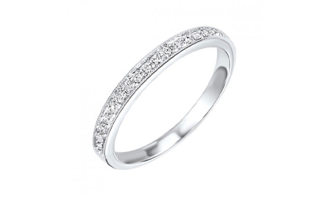 Gems One 10Kt White Gold Diamond(1/8Ctw) Ring - FR1065-1WD