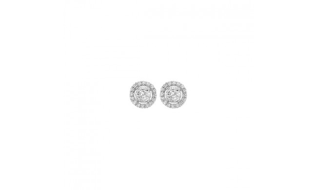 Gems One 14Kt White Gold Diamond (1/3Ctw) Earring - FE4153/30-4WC