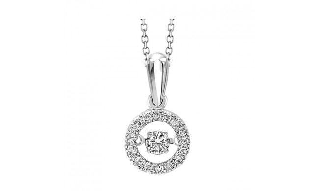 Gems One 10Kt White Gold Diamond (1/5Ctw) Pendant - ROL1025-1WC