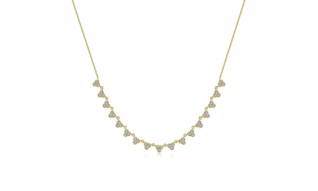 Gabriel & Co. 14k Yellow Gold Lusso Diamond Necklace - NK6023Y45JJ