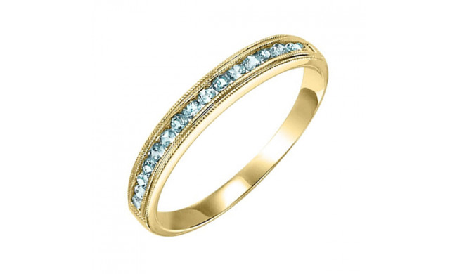 Gems One 10Kt Yellow Gold Aquamarine (1/3 Ctw) Ring - FR1266-1Y