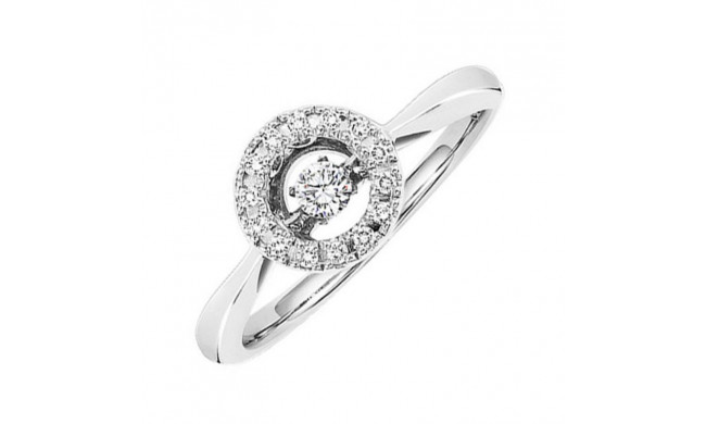 Gems One 10KT White Gold & Diamond Rhythm Of Love Fashion Ring  - 1/5 ctw - ROL1181-1WC