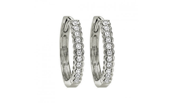 Gems One 10Kt White Gold Diamond (1/6Ctw) Earring - FE2046-1WD