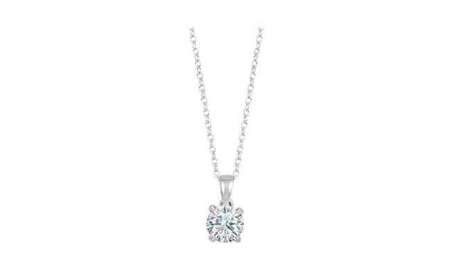 Gems One 14Kt White Gold Diamond (1/2Ctw) Pendant - PD10493-4WD