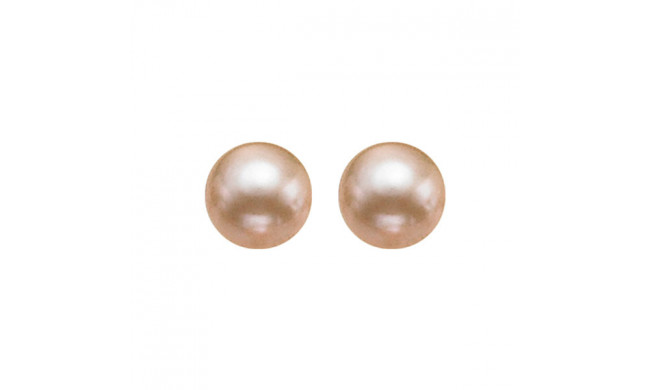 Gems One Silver Pearl (2 Ctw) Earring - FPPS10.5-SS