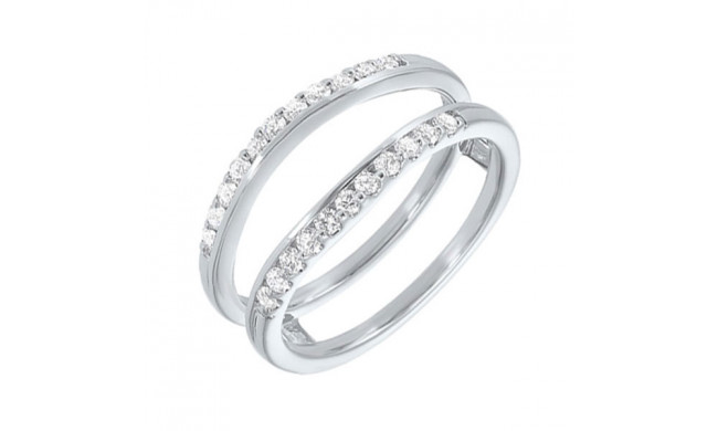 Gems One 14Kt White Gold Diamond(1/3Ctw) Ring - WB5775IR-4WC