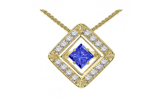 Gems One 14KT Yellow Gold & Diamond Rhythm Of Love Neckwear Pendant  - 7/8 ctw - ROL1074-4YCBL