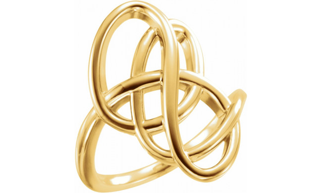 14K Yellow Freeform Ring - 51519102P