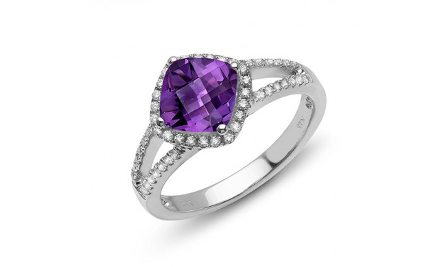 Stanton Color 14k Gold Amethyst Ring