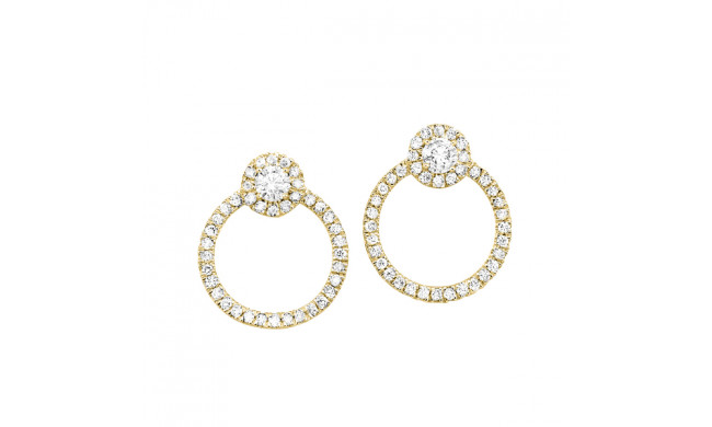Gems One 14Kt Yellow Gold Diamond (3/8Ctw) Earring - ER10666-4YD