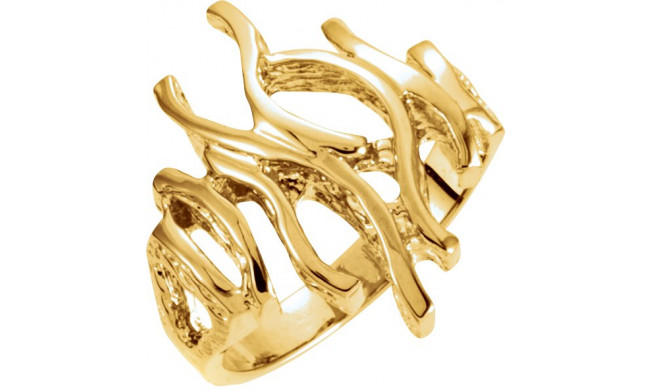 14K Yellow Fashion Ring - 532819785P