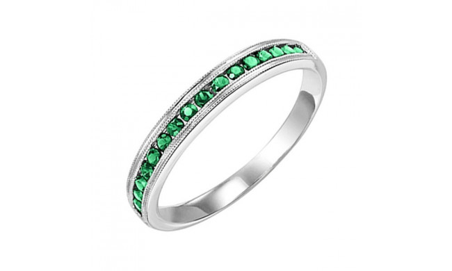 Gems One 14Kt White Gold Emerald (1/3 Ctw) Ring - FR1081-4W