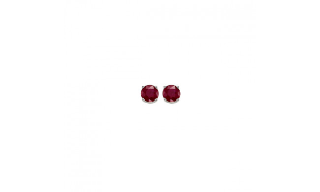 Gems One 14Kt White Gold Ruby (1/4 Ctw) Earring - ERR30-4W