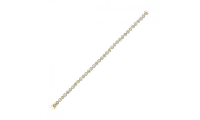 Gems One 14Kt Yellow Gold Diamond (2Ctw) Bracelet - BC08049-4YC