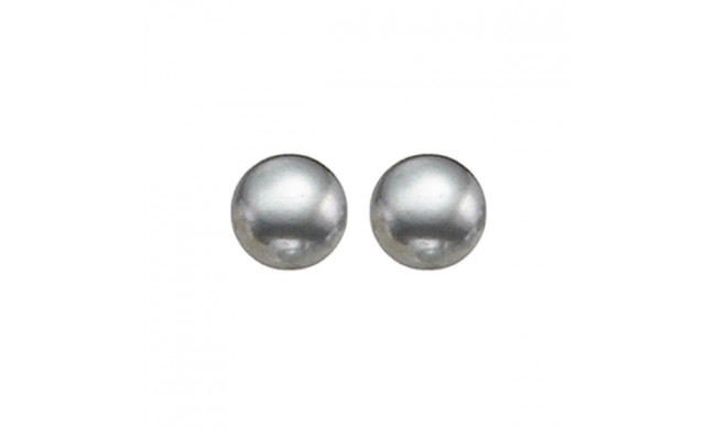 Gems One Silver Pearl (2 Ctw) Earring - FGPS10.5-SS