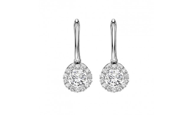 Gems One 14KT White Gold & Diamonds Stunning Fashion Earrings - 7/8 ctw - ROL1014-4WCT