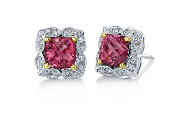 Stanton Color 14k Gold Rhodolite Earrings