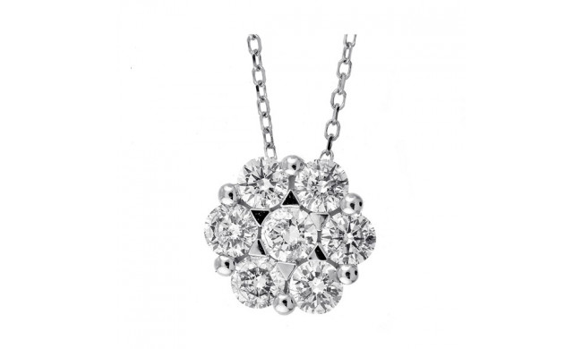 Gems One 14Kt White Gold Diamond (3/4Ctw) Pendant - PD32728-4WH