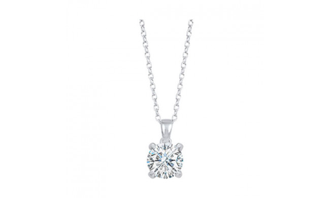 Gems One 14Kt White Gold Diamond (3/4Ctw) Pendant - PD10494-4WD