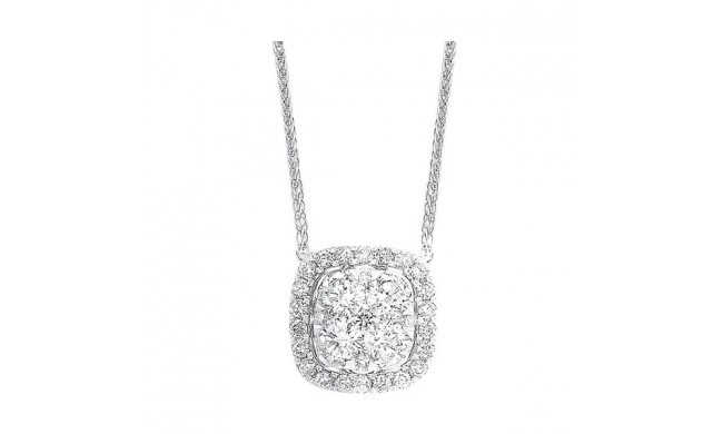 Gems One 14Kt White Gold Diamond (1/3Ctw) Necklace - NK10082-4WC