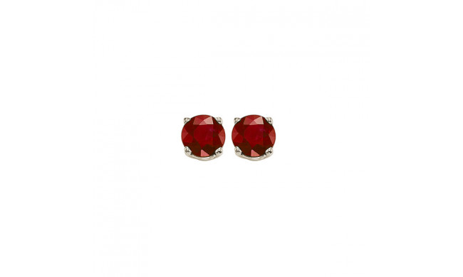Gems One 14Kt White Gold Ruby (7/8 Ctw) Earring - ERR45-4W