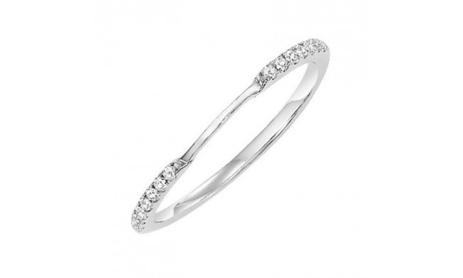 Gems One 14KT White Gold & Diamond Rhythm Of Love Fashion Ring  - 1/10 ctw - ROL1189W-4WC
