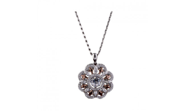 Gems One Silver Pendant - PD10735-SS