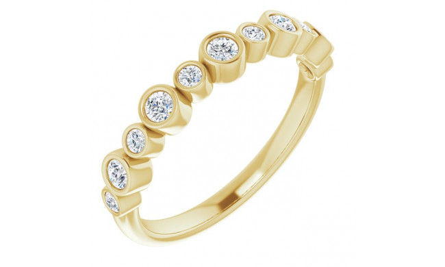 14K Yellow 1/3 CTW Diamond Ring - 122856601P