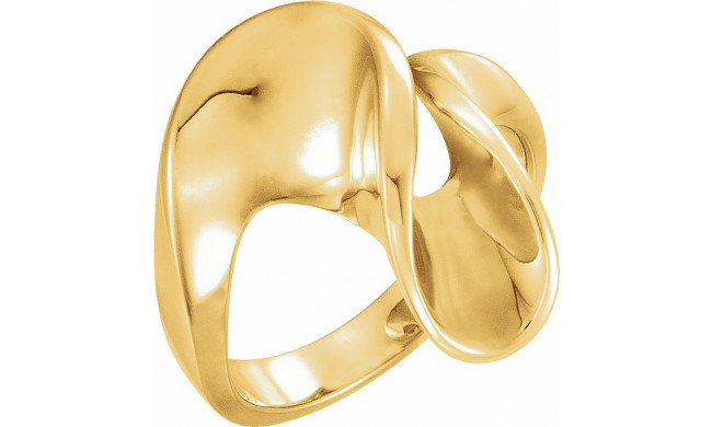 14K Yellow Freeform Ring - 543324241P