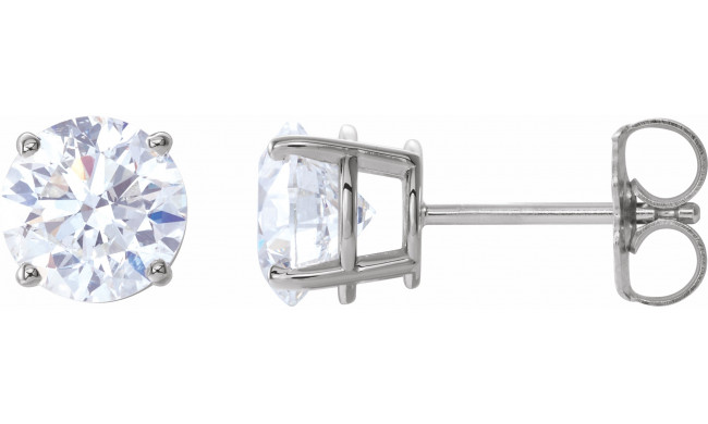 14K White 2 CTW Diamond Earrings - 187470196P