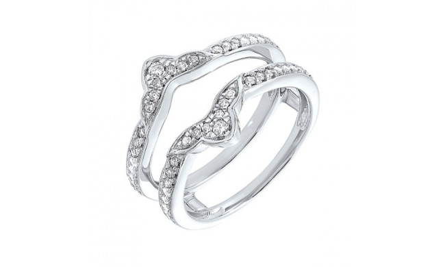 Gems One 14Kt White Gold Diamond (1/5Ctw) Ring - RG71818-4WD