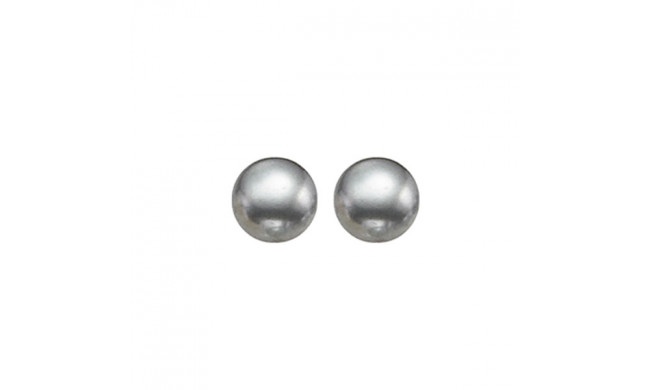 Gems One Silver Pearl (2 Ctw) Earring - FGPS8.0-SS