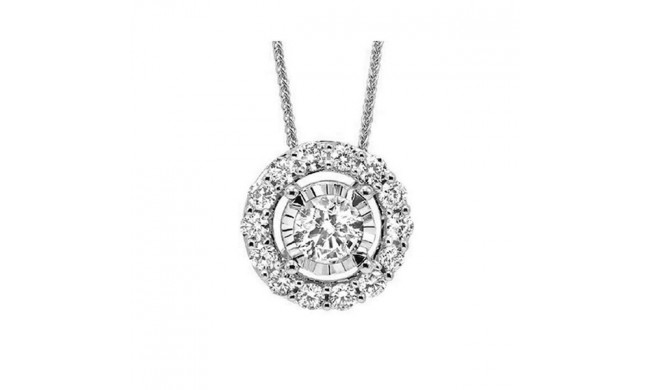 Gems One 14Kt White Gold Diamond (3/4Ctw) Pendant - FP4153/70-4WC