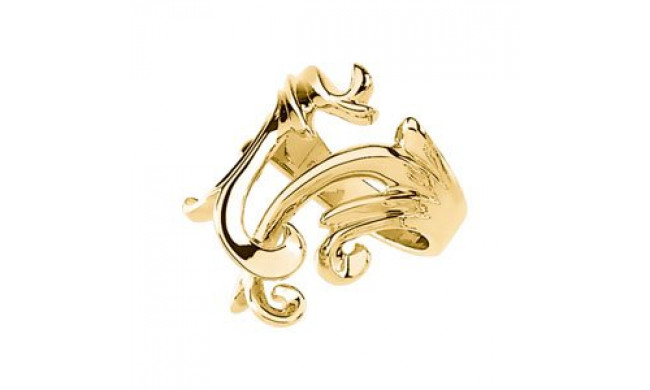 14K Yellow Freeform Ring - 50906111P