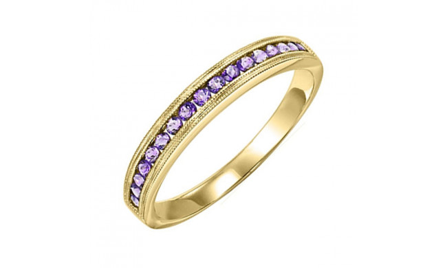 Gems One 10Kt Yellow Gold Amethyst (1/3 Ctw) Ring - FR1220-1Y